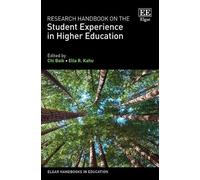 Chi Baik Research Handbook on the Student Experience in Highe (Copertina rigida)