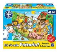 Orchard Toys ORC0302IT Chi c'è nella Fattoria?