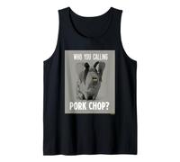 Chi Chiami Pork Chop Pets Humor Canotta