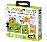 Chi, cosa, dove - gioco educativo per parlare con gli animali