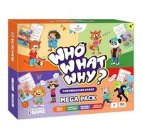 Chi cosa perché MEGA Pack Carte di conversazione per bambini - Materiali didattici per la logica, abilità sociali, diversità e inclusione, sentimenti ed emozioni e consapevolezza della sicurezza