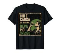Chi è Causa del Suo Mal beva più Spesso per Chi AMA Bere Maglietta