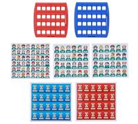 Chi è Classico Gioco da tavolo Divertente Famiglia interattiva Giocattolo per bambini Gioco d'ipotesi educativo per bambini Genitori Gioco al coperto all'aperto Materiale ABS