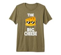 Chi è Il Capo Qui- A Ceo Dad Funny Sunglasses The Big Cheese Maglietta Premium