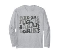 Chi è il cazzo di Sarah Tonin Apparel Maglia a Manica