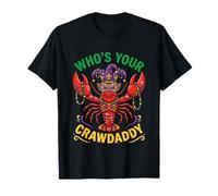 Chi è Il Tuo Crawdaddy Mardi Gras Crawfish Maglietta