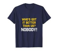 Chi è Meglio di Noi? Nessuno - Michigan Fan Merch Maglietta