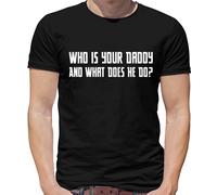 Chi È Tuo Papà , E What Fa Egli Do T-Shirt - Schwarzenegger - Pellicola