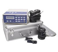 CHI-ENTERPRISE Ion Cleanser Classic - Il set completo per la vostra spa domestica: pediluvio per elettrolisi in valigetta di alluminio con cintura a infrarossi per le anche