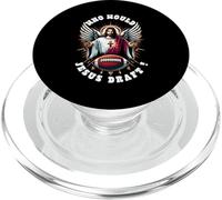 Chi farebbe Gesù Draft Divertente Fantasy Calcio Sport Cristiano PopSockets PopGrip per MagSafe