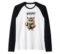 Chi Gufo Maglia con Maniche Raglan