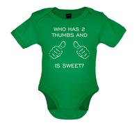 Chi Ha 2 Pollici Ed È Dolce - Babygrow - Regalo Divertente