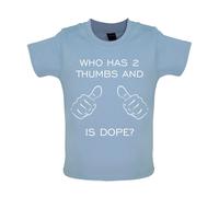 Chi Ha 2 Thumbs E È Dope - T-Shirt / Body - Divertente