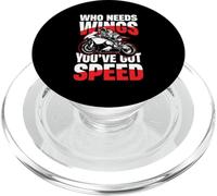 Chi ha bisogno di ali Hai una motocicletta di velocità PopSockets PopGrip per MagSafe