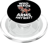 Chi ha bisogno di armi comunque divertente T Rex Grabber PopSockets PopGrip per MagSafe