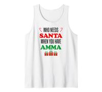 Chi ha Bisogno di Babbo Natale Quando Hai Amma Nonna Islandese Canotta