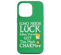 Chi ha bisogno di fortuna quando hai così tanto lama di San Patrizio Custodia per iPhone 13 Pro