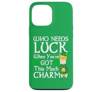 Chi ha bisogno di fortuna quando hai così tanto lama di San Patrizio Custodia per iPhone 13 Pro Max