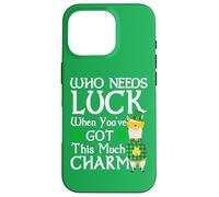 Chi ha bisogno di fortuna quando hai così tanto lama di San Patrizio Custodia per iPhone 16 Pro