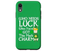 Chi ha bisogno di fortuna quando hai così tanto lama di San Patrizio Custodia per iPhone XR