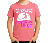 Chi ha bisogno di Halloween - Sono una strega tutto l'anno! Divertente design a strega per persone con carattere, Colore: rosa., 8 anni