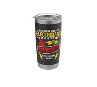 Chi ha bisogno di riparazione elettronica Wireman elettricista testa di luce Bicchiere termico in acciaio inox doppia parete