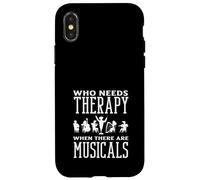 Chi ha bisogno di terapia quando ci sono musical Amante del musical Custodia per iPhone X/XS