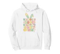 Chi ha Bisogno di Uova Quando Hai Ricevuto la risurrezione Cristiana di Gesù Felpa con Cappuccio