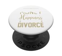 Chi ha detto che i soldi non possono comprare la felicità Divorzio divertente Donne PopSockets PopGrip Adesivo