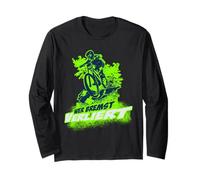Chi ha frenato la Mountain Bike Bike MTB Biker Ciclismo Maglia a Manica