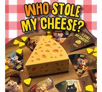 CHI HA RUBATO IL MIO FORMAGGIO? Nuovo per il 2025! Pensa a "traditori" per bambini! Un gioco da tavolo per detective BIG EARED 4-8 giocatori, dai 5 anni all'adulto - Sei un topo innocente? o PINKY il