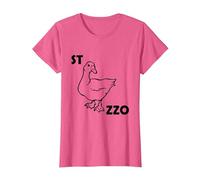 Chi ha sparato al Conte? è Stato stocazzo! Rebus - v1 Maglietta, Donna, Rosa mélange, M