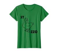 Chi ha sparato al Conte? è Stato stocazzo! Rebus - v1 Maglietta, Donna, Verde Mela, 3XL