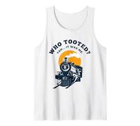 Chi ha Tinto Il Treno e la ferrovia Divertenti Canotta