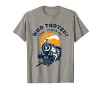 Chi ha Tinto Il Treno e la ferrovia Divertenti Maglietta