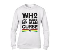 Chi Jah Bless Reggae Donna Felpa Maglione - Rasta Bob Marley