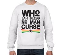 Chi Jah Bless Reggae Uomo Felpa Maglione - Rasta Bob Marley