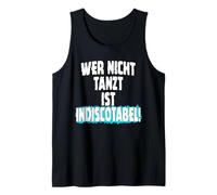 Chi Non Danza è indiscotabel, Funny Slogan Detto Musica Canotta