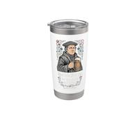 Chi non ha birra, non ha nulla da bere Bicchiere termico in acciaio inox doppia parete