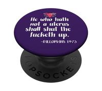 CHI NON HA UN UTERO CHIUDE IL CAZZO SCOTUS Meme PopSockets PopGrip Adesivo