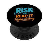Chi osa vincere rimpiangere nulla motivo PopSockets PopGrip Adesivo
