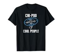 Chi-Poo, Il Cane Ufficiale di Cool People, Regalo per Mamma e papà Maglietta
