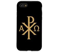 Chi Rho - Alpha Omega - Simboli cristiani Custodia per iPhone SE (2020) / 7 / 8
