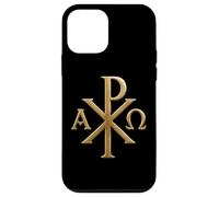 Chi Rho: Alpha Omega - Simboli cristiani - Gesù Cristo Custodia per iPhone 12 mini