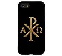 Chi Rho: Alpha Omega - Simboli cristiani - Gesù Cristo Custodia per iPhone SE (2020) / 7 / 8