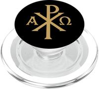 Chi Rho - Alpha Omega - Simboli cristiani PopSockets PopGrip per MagSafe