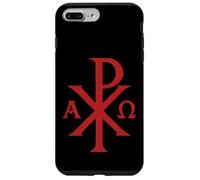 Chi Rho Alpha Omega - Simbolo cristiano precoce Custodia per iPhone 7 Plus/8 Plus
