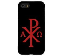 Chi Rho Alpha Omega - Simbolo cristiano precoce Custodia per iPhone SE (2020) / 7 / 8