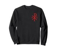 Chi Rho Alpha Omega - Simbolo cristiano precoce Felpa