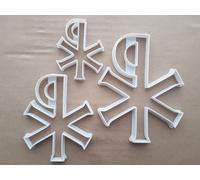 Chi Rho Greco Latina Romanzo Cristo Forma Biscotti Taglierino Dough Ripieno